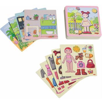 Haba Juego Magnético Vestir Muñeca Lilli 007392
