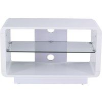 alphason luna 800 tv stand - white white