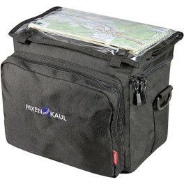 Rixen&kaul Bolsa Delantera Asista Daypack Box Klickfix Adaptador Incluido 26x22x16 Negro
