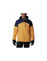 chaqueta de esqui y snow columbia last tracksr yellow hombre