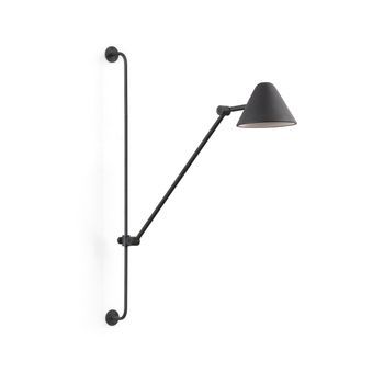 Exo Lighting - Aplique De Pared Arm L  Ip20 Led Cob 5w 3000k Negro