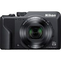 nikon coolpix a1000 superzoom compact camera - black black