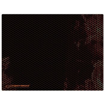 Alfombrilla Gaming Esperanza EGP103R Negro Estampado Tela Base Antiderrapante