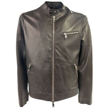 The Jack Leathers Cazadora de cuero q-nol-67609 para hombre