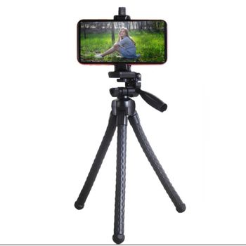 Trípode para Móvil Flexible | Soporte para Móviles  |Cámara Grabaciones, Selfie , Compatible con IPhone y Android