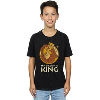 disney tops y camisetas the lion king my daddy is king para nino
