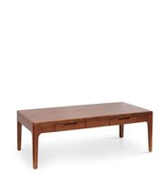 mesa de centro de madera marron anch 120 cm