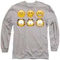 garfield camiseta manga larga tv10478 para hombre
