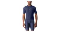 maillot castelli elements de manga corta azul