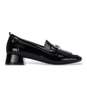 carmela para mujer 16436201-negro mocasines de piel 164362 negro 38 3 a 5cm ninguno casual clasico charol