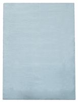 alfombra de piel fluffy turquesa 100x200 cm