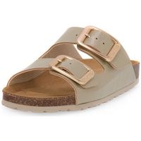 grunland sandalias platino 40 sara para mujer