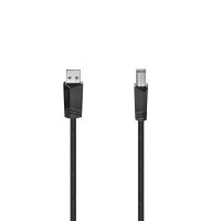 cable usb hama 00200603 3 m usb-a a usb-b negro alta velocidad