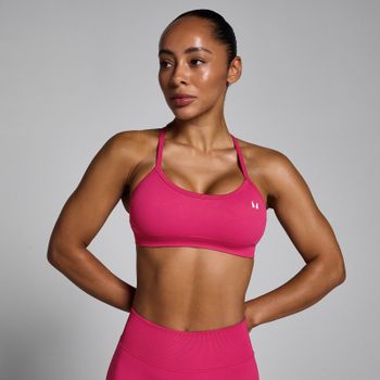 Sujetador deportivo de tirantes sin costuras Lift para mujer de MP - Baya vibrante - L