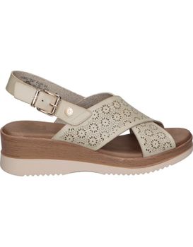 Sandalias Con Cuña Para Mujer Xti 143852 Beige 39