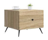 mesa de cafe - mesa de centro - mesa baja roble sonoma 49 x 50 x 40 cm madera de ingenieria