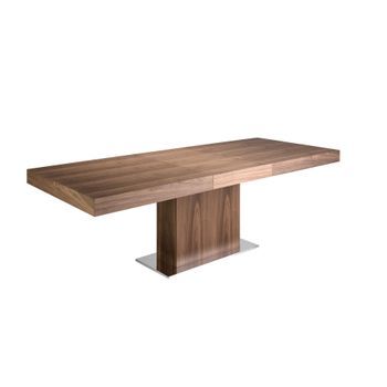 Mesa Comedor Extensible Rectangular Nogal Angel Cerdá 1015 180x100x75