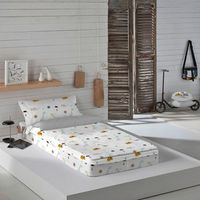 haciendo el indio - saco nordico estampado - con relleno - exta suave - fabricado en espana - cama 105 - dinos