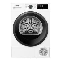 secadora de condensacion hisense dh1i900uwdc 9 kg clase d con bomba de calor y control tactil