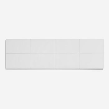 Cabecero De Madera Para Cama De 105 Cm Lacado Blanco Mate Creta - Pejecar