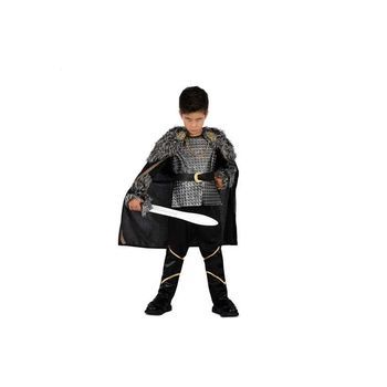 Disfraz Jefe Vikingo 10-12 Y (capa, Túnica, Cinturón, Manguitos Y Cubrebotas)