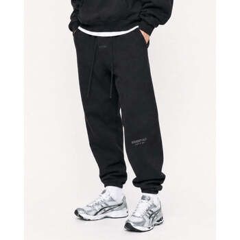 Fear Of God Pantalones Essentials (FW25) Fleece Sweatpants Jet Black para hombre