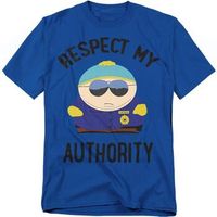 south park camiseta respect my authority para mujer