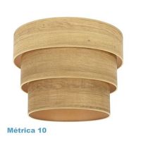 abrila smile madera clara - pantalla 50 cm