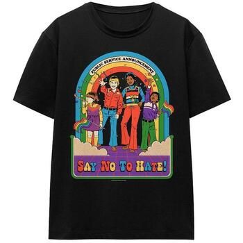 Steven Rhodes Camiseta Say No To Hate para mujer