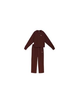 Chándal Puma Loungewear Standard,Chocolate Fond, Mujer