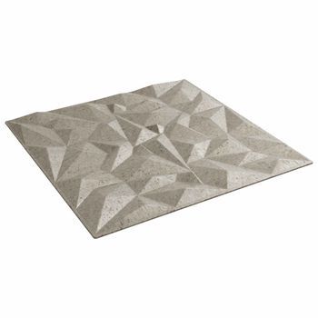 Paneles De Pared 24 Uds. 50 X 50 Cm Betón Amatista Espuma Xps Vidaxl