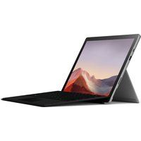 microsoft 123 intelu0026regcore i5 surface pro 7 with black type cover - 256 gb ssd platinum black