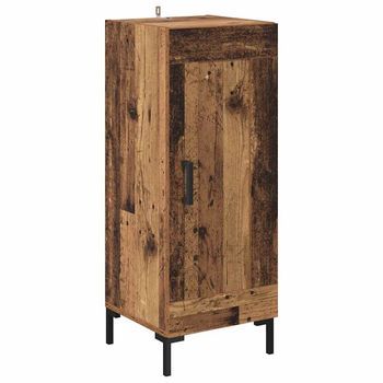 Vitrina Olden Madera Vieja 34,5 X 34 X 90 Cm Vidaxl