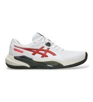 asics para hombre 1041a508 zapatillas gel-challenger 15 clay blanco 44 plano cordones casual deportivo poliester