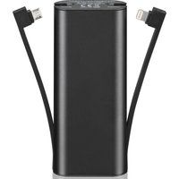 sandstrom s60pbsg17 portable power bank - space grey grey