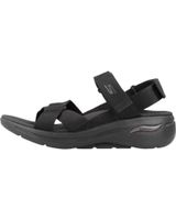 de skechers sandalias planas 140808 mujer negro