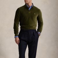 polo ralph lauren classic fit cotton-blend corduroy polo shirt - xxl
