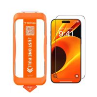 protector de pantalla torras iphone 17 cristal templado con kit de alineacion instafit