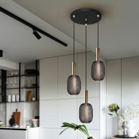 lampara colgante led micron ii 3x5w