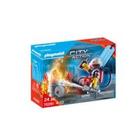 playmobil city action - set bomberos