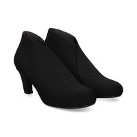 united nude botines con tacon mujer - negro talla 39