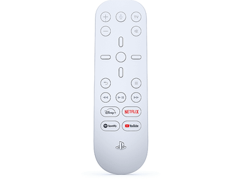 Mando a distancia - Sony Media Remote, Para PS5, Blanco