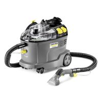 aspiradora de tapicerias karcher puzzi 81 12kw con cable gris amarillo