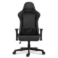 sense7 spellcaster senshi edition silla gaming de ecopiel ergonomico soporte lumbar negro