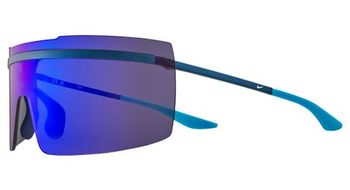 Lunettes nike echo shield m mirror   fd1884 bleu