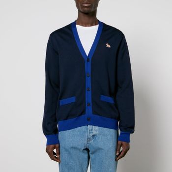 Maison Kitsuné Baby Fox Patch Wool Cardigan - XL