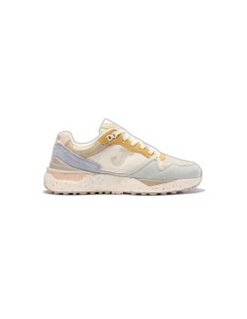 Zapatillas Casual Joma C.3080 Lady 2416 Beige Verde Rosa Mujer
