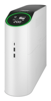 apc back-ups pro 2200va1320w tower 230v 4x schuko and 2x iec c13 outlets rgb lights pure sine wave arctic white