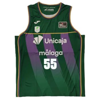 Camiseta Kendrick Perry Unicaja Malaga verde Liga Endesa 2025-26 Joma