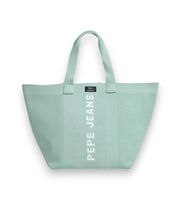 pepe jeans para mujer pl0300137 bolso shopper knit winslow azul osfa casual poliester